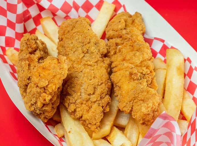 Kid's Chicken Finger Basket Kid's Chicken Finger Basket
